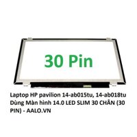 Màn hình Laptop HP pavilion 14-ab015tu, 14-ab018tu - AA6744 - hp 14-ab015tu, 14-ab018tu