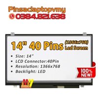 Màn hình Laptop LENOVO Ideapad G400S U460s Y470P. LCD 14" Mỏng 40 Pin HD New 100%