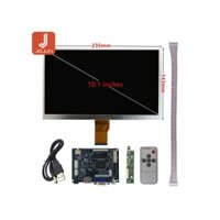 Màn hình LCD 10.1 "HD Màn hình DIY Bảng điều khiển ổ đĩa từ xa 2AV màn hình phụ máy tính