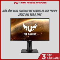Màn hình LCD 25 inch Asus VG259QM TUF Gaming FHD IPS 280Hz 1ms HDR G-Sync Chính Hãng
