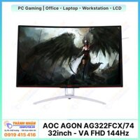Màn hình LCD 32” AOC AG322FCX/74 Cong Thần Sấm 144Hz Cao Cấp - LikeNew