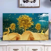 Màn hình LCD 32 inch Màn hình LCD 42 inch Chống bụi/Chống nắng/Chống bẩn/50 inch 55 inch Trang trí nội thất In hoa Mẫu máy tính để bàn Treo màn hình phẳng Bìa TV
