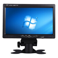 Màn Hình LCD 7 Inch Gắn Xe Ô Tô HD 1024p – 1024*600 – Pixels Có Cổng HDMI, VGA & AV Input