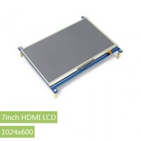 Màn hình lcd 7inch hdmi, 1024×600 cảm ứng điện trở (waveshare)