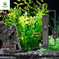 Màn hình LCD AEROT Cần sưởi nước kỹ thuật số, Máy sưởi chìm bể cá thủy tinh thạch anh 50-500W, Màn hình LCD Máy sưởi bể cá màu đen Tự động có thể điều chỉnh Thanh sưởi nước Bể cá