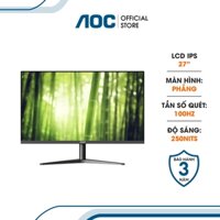 Màn hình LCD AOC 27B1H2/74 27" IPS Monitor, Full HD, 100Hz, 4ms, phẳng