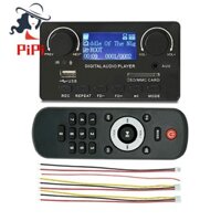 Màn Hình LCD Bluetooth 5.0 MP3 Bảng Giải Mã Hỗ Trợ Ghi Âm rảnh tay FM DC 12V MP3 WMA WAV APE Máy Nghe Nhạc FLAC