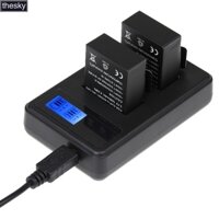 Màn hình LCD Bộ sạc pin kép cho GoPro HERO3 + / 3 (AHDBT-301, AHDBT-302), Hiển thị khả năng sạc (GP158-B)