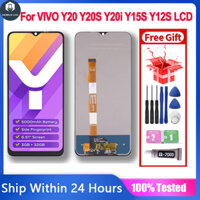 Màn Hình LCD Chính Hãng Có Khung Cho Vivo Y20 Y20A Y20i Y20s Y15s Y15A Y12A Y12s Y11S Màn Hình LCD Màn Hình Hiển Thị Bộ Số Hóa Cảm Ứng Cho Màn Hình Vivo Y20 2021