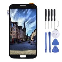 Màn hình LCD chính hãng được chào đón nhất và Bộ số hóa đầy đủ cho Galaxy Note II / N7100 (Xám)