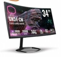 Màn hình LCD coolermaster GM34-CW2  34inch Flat 2K IPS -màn hình cong