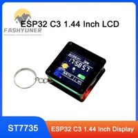 Màn hình LCD FASHYUNER, Màn hình LCD giao diện SPI 1,44 Inch, Máy tính để bàn TV Mini di động ESP32 C3