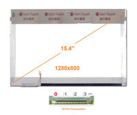 Màn hình LCD Laptop 15.4 inch Wide Gương Dell 1525 M1530
