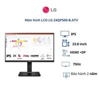 Màn hình LCD LG 23.8 inch  24QP500-B.ATV QHD IPS 75Hz HDMIDP- BH chính hãng 24 tháng Hàng chính hãng