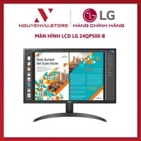 Màn hình LCD LG 24QP500-B 23.8 inch IPS 2K QHD - Hàng Chính Hãng