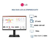 Màn hình LCD LG 27 inch 27MP60G-B.ATV WFHD IPS 75Hz HDMIDP- BH chính hãng 24 tháng Hàng chính hãng