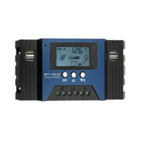 Màn hình Lcd Năng lượng mặt trời 12 / 24v Auto 12 / 24v Hẹn giờ năng lượng mặt trời tự động Pin 40a với 4 thông số có thể điều chỉnh Đầu ra Usb Lcd Đầu ra có thể điều chỉnh Thông số có thể điều chỉnh 4 Usb Mppt Solar 12 / 24v ღ100a