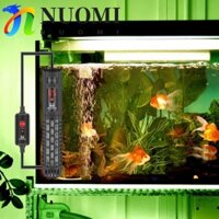 Màn hình LCD NUOMI Thanh sưởi nước kỹ thuật số, Máy sưởi chìm bể cá thủy tinh thạch anh 50-500W, Máy sưởi bể cá Màn hình LCD tự động Màu đen có thể điều chỉnh Thanh sưởi nước Bể cá