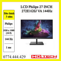 Màn hình LCD Philips 27 INCH 272E1GSJ VA 144Hz