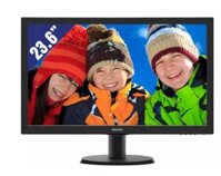 Màn hình LCD PHILIPS 243V5QHSBA/74 (1920 x 1080/MVA/60Hz/8 ms)