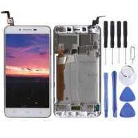 Màn Hình LCD Và Bộ Số Hóa Full Hội Có Khung Cho Lenovo Vibe K5 A6020A40 (Vàng) (Vàng)