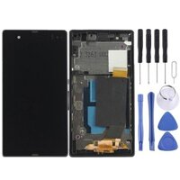 Màn hình LCD vận chuyển trong ngày + Bảng điều khiển cảm ứng có khung cho Sony Xperia Z / L36H / C6603 / C6602