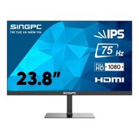 Màn hình LED SingPC Q24F75 IPS((23.8 inch/FHD/IPS/75Hz/5ms/250 nits/HDMI+VGA+Audio)_tràn viền