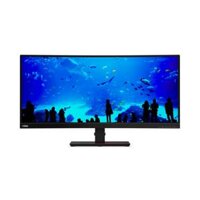 Màn hình Lenovo Thinkvision T34W-20 (34inch/UDH/VA/60Hz/6ms/350nits/HDMI+DP+USB+Audio/Cong) (34 inch, Màn Hình Lenovo)