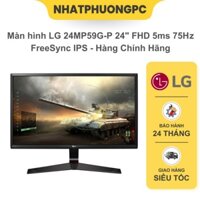 Màn hình LG 24MP59G-P 24" FHD 5ms 75Hz FreeSync IPS - Hàng Chính Hãng