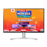 Màn hình LG UltraFine 32UN650-W (Màn đồ họa/ 31.5Inch/ 4K (3840×2160)/ 4ms/ 60HZ/ 350cd/m2/ IPS/ Tích hợp Loa)