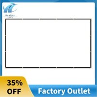Màn hình máy chiếu di động Màn hình đơn giản Màn hình chiếu 120 inch chống ánh sáng cho máy chiếu văn phòng ngoài trời tại nhà