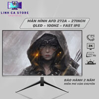 Màn Hình Máy Tính 27 Inch 2K IPS AFD272A QLED - 100Hz, HDR, FreeSync, QLED, Bảo Hành 2 Năm