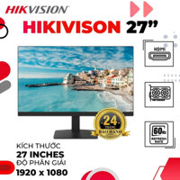 Màn hình máy tính 27 inch HIKVISION DS-D5027FN, FHD 1920 ×1080, Full Box, Dùng cho máy tính - camera, Bảo hành 24 tháng
