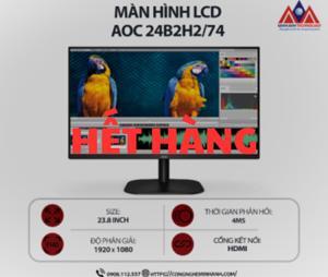 Màn hình máy tính AOC 24B2H2 23.8 inch