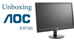 Màn hình máy tính AOC E970SWNL - 18.5 inch, HD (1366x768)