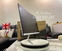 Màn hình máy tính Cong Full Viền K- VISION 27 inch - 24 inch - 22 inch IPS FHD 75Hz - Hàng chính hãng - Màu Trăng - 22 inch