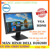 Màn Hình Máy Tính DELL D2020H 19.5 inch HD+ TN 60Hz ( VGA + HDMI ) - Hàng Chính Hãng, Bảo Hành 3 Năm, Full Box