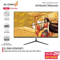 Màn hình máy tính gaming E-Dra EGM24F1 IPS Full HD - Màn hình PC 24 inch - Tần số 144Hz - Chính hãng