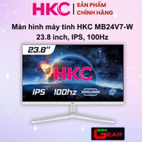 Màn hình máy tính HKC MB24V7-W / MB27V7-W Trắng (Tấm nền IPS, 100Hz ) Chính Hãng