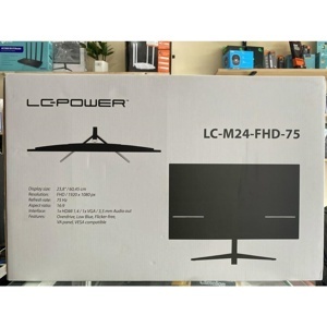 Màn hình máy tính LC-Power LC-M24-FHD-75-IPS - 23.8 inch