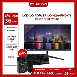 Màn hình máy tính LC-Power LC-M24-FHD-75 - 23.8 inch