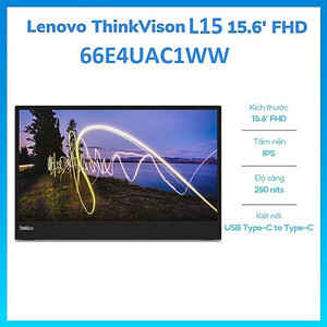 Màn hình máy tính Lenovo L15 A21156FX0 66E4UAC1WW - 15.6 inch