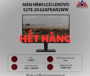 Màn hình máy tính Lenovo S27e-20 62AFKAR2WW - 27 inch