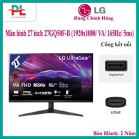 Màn hình máy tính LG 27 inch 27GQ50F-B.ATV (1920x1080/ VA/ 165Hz/ 5ms) - Hàng Chính Hãng