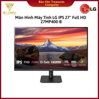 Màn Hình Máy Tính LG IPS 27'' Full HD 75Hz AMD FreeSync Thiết Kế 3 Cạnh Không Viền 27MP400-B - Hàng Chính Hãng