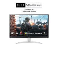 Màn hình máy tính LG UHD 4K 27 IPS VESA DisplayHDR 400 27UP600-W - Hàng chính hãng
