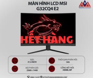 Màn hình máy tính MSI Optix G32CQ4 - 32 inch