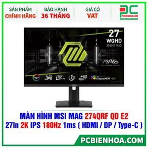 Màn hình máy tính MSI Optix MAG274QRF - 27 inch