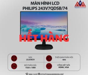 Màn hình máy tính Philips 243V7QDSB/74 - 23.8 inch