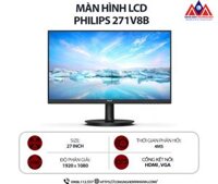 Màn hình máy tính Philips 271V8B (27 inch IPS/ 1920 x 1080/ 250 cd/m²/ 4 ms/ 100Hz), bảo hành 24 tháng